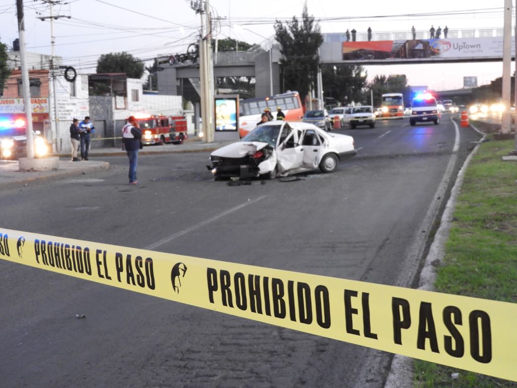 Fatal choque en La Obrera