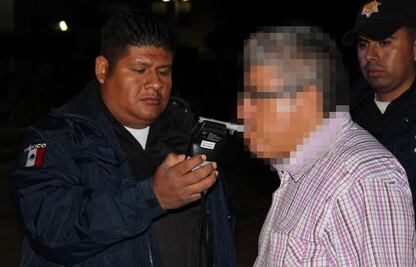 Alcoholímetro va diario en diciembre