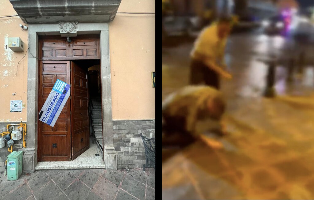 Mesero y comensal se agarran a golpes en restaurante del Centro Histórico