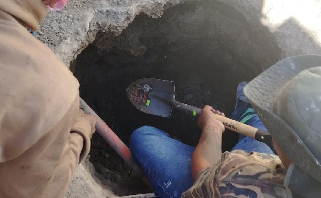 Guerreros Buscadores de Jalisco halla cuerpo de joven en una cochera de una casa en Tlajomulco (10/04/2026). Foto: Especial