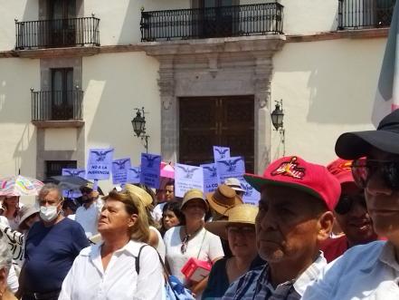 Fotos. Queretanos se manifiestan en defensa del INE