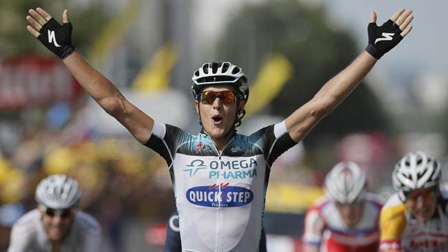 Trentin gana etapa 14; Froome, líder