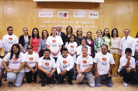 DIF estatal alista banco de córneas