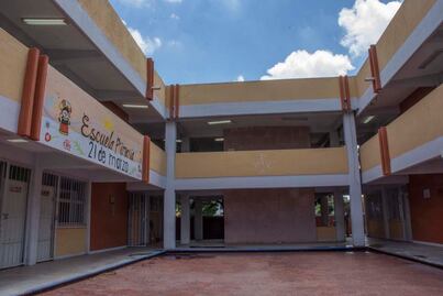 Escuelas vacías, el Covid-19 frustró el regreso de alumnos a aulas en Querétaro