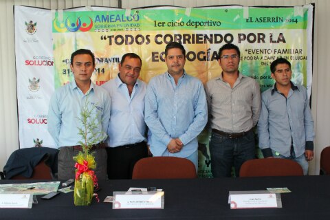 “Todos corriendo por la ecología” en Amealco