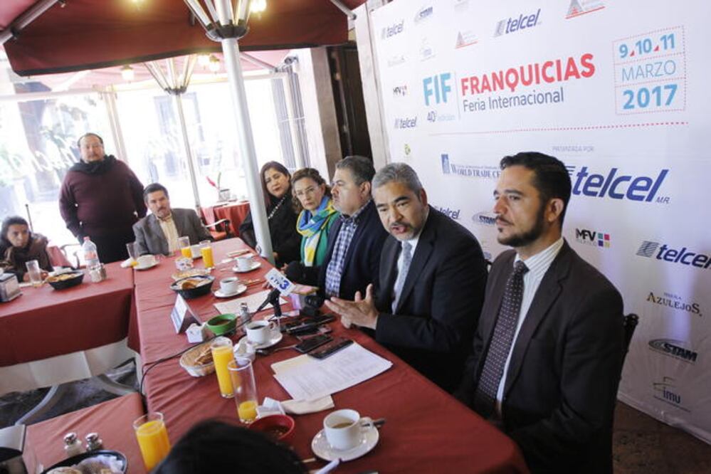 Se anunció la edición 40 de la Feria Internacional de Franquicias que se realizará del 9 al 11 de marzo en la Ciudad de México. (LUIS SÁNCHEZ. EL UNIVERSAL)