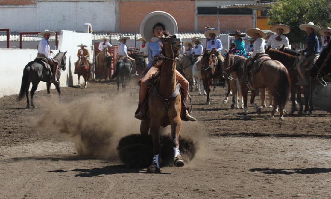 En 2015, Josué comenzó su entrenamiento bajo el cobijo de la asociación charra Regionales de San Juan. (OBTURE PRESS)