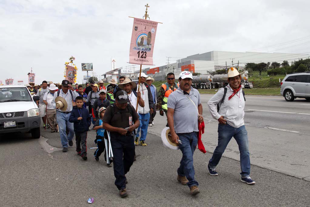 Más 30 mil queretanos caminarán a la Basílica de Guadalupe, informa la Diócesis