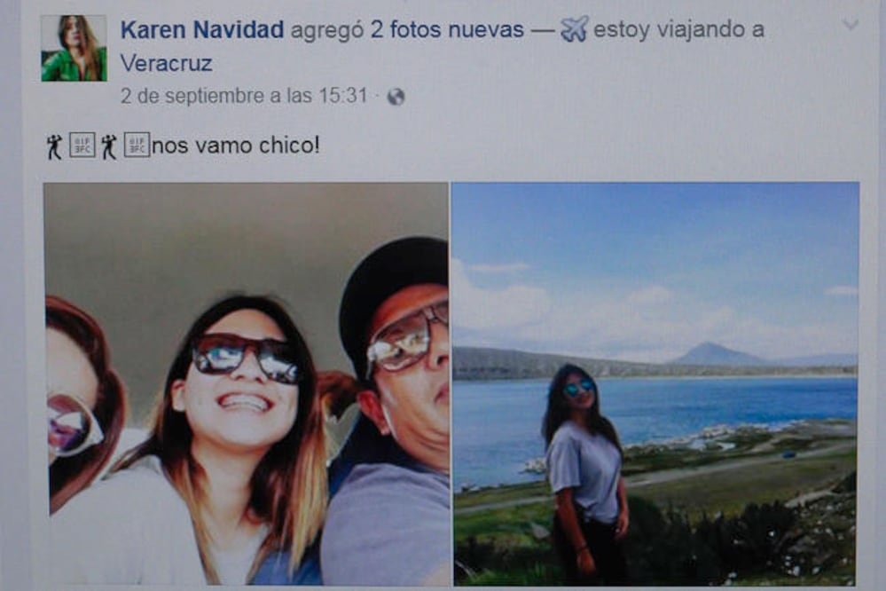 María Dolores Pérez Reséndiz, de 46 años; su esposo, Javier Sánchez Jiménez, de la misma edad, y Karen Navidad Sánchez Pérez, de 19 años de edad, desaparecieron en Alvarado, Veracruz, el 3 de septiembre pasado (FOTO ESPECIAL)