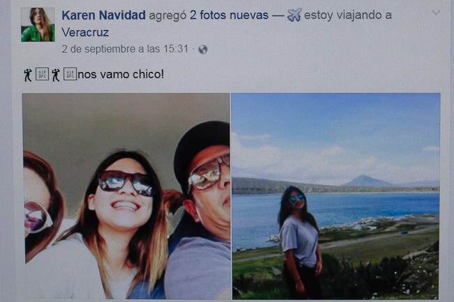 María Dolores Pérez Reséndiz, de 46 años; su esposo, Javier Sánchez Jiménez, de la misma edad, y Karen Navidad Sánchez Pérez, de 19 años de edad, desaparecieron en Alvarado, Veracruz, el 3 de septiembre pasado (FOTO ESPECIAL)