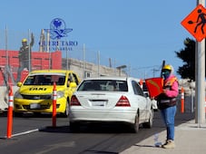 Identifican lapsos de tráfico por obras del tren México-Querétaro