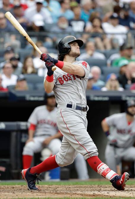 Benintendi pegó par de cuadrangulares de tres carreras. FOTO: FRANK FRANKLIN II. AP