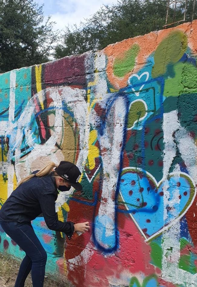 Arte urbano en Victoria Popular