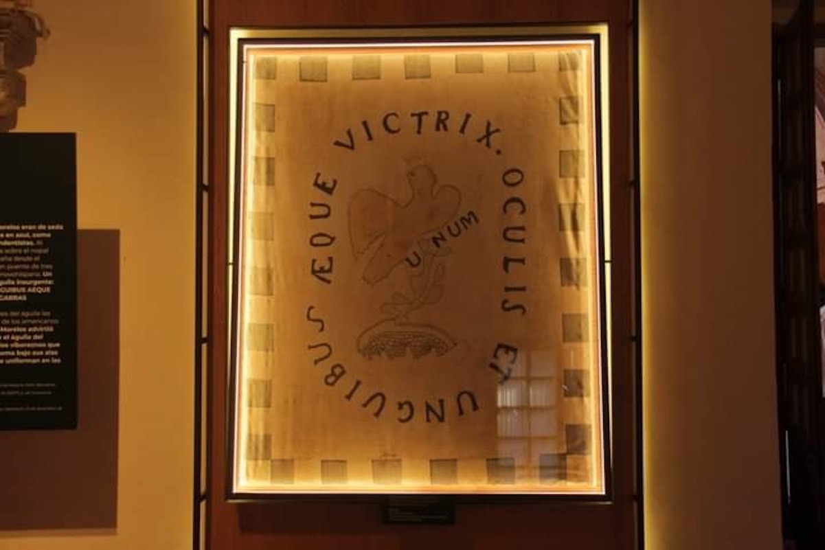 Banderas Históricas en el Museo Regional