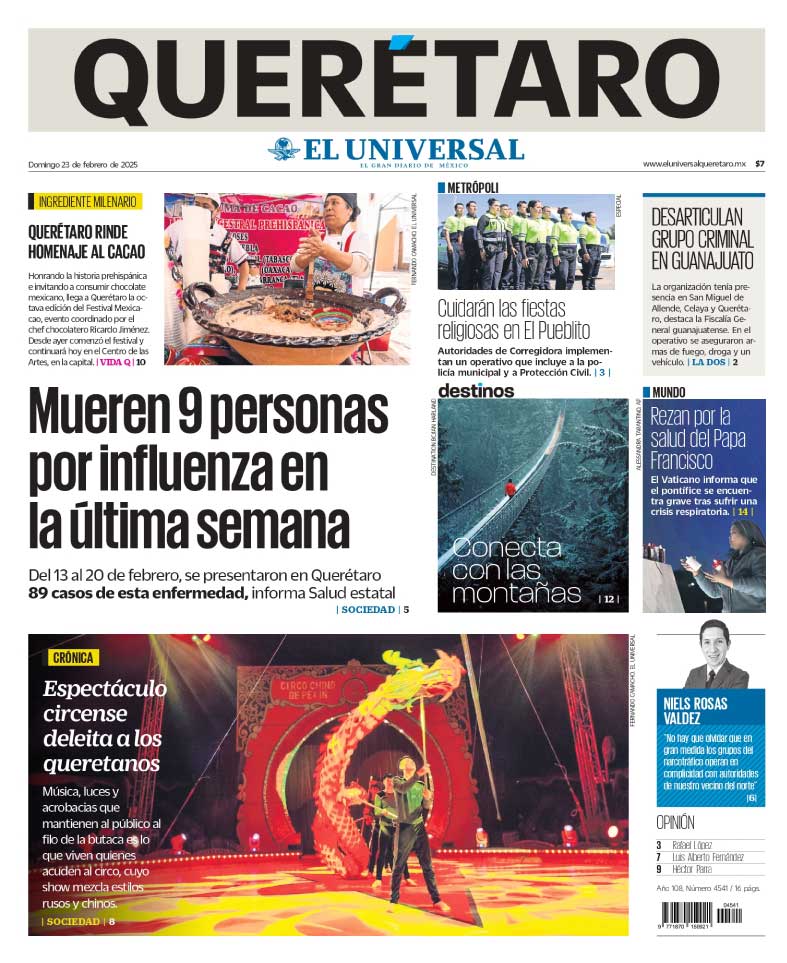 Portada 23 de febrero de 2025