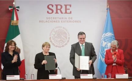 ONU y SRE firman acuerdo para asistencia en Comisión de la Verdad de caso Ayotzinapa