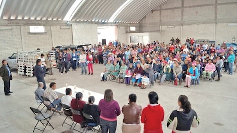 Ayuda nutricional a alcaldías 