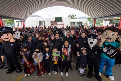 El Marqués canjea juguetes bélicos