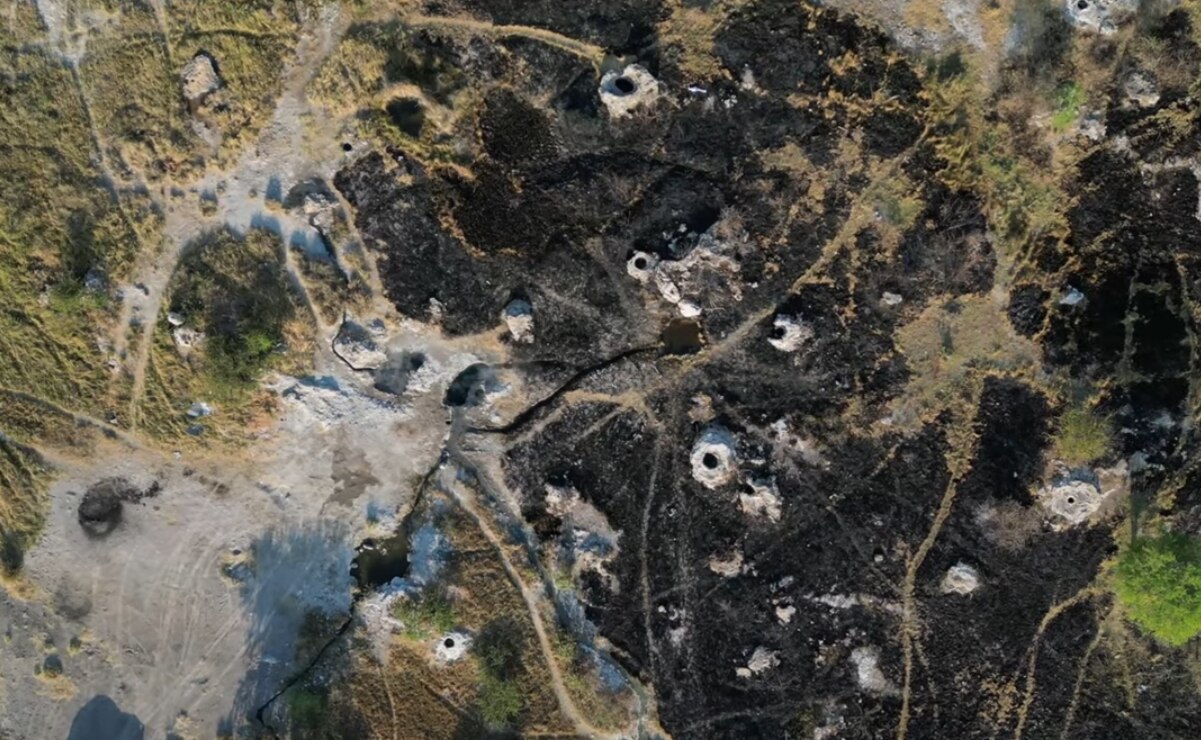 Disfruta de la belleza geotérmica de Los Hervideros, donde géiseres y pozas termales en Guanajuato y Querétaro ofrecen una experiencia natural y terapéutica única. Foto: Pinshi Millennial.