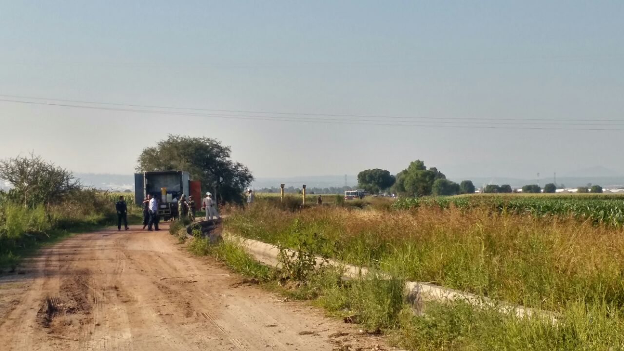 Cultivos afectados por derrame de diésel