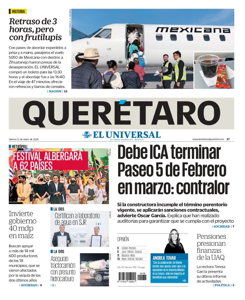 Portada 12 de enero de 2024