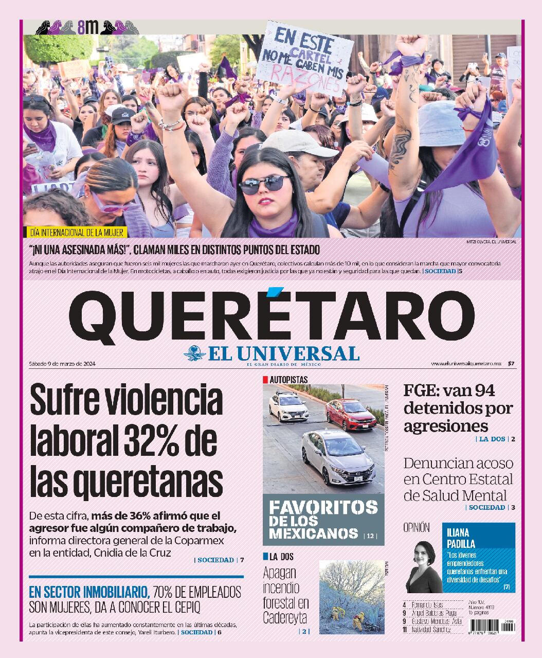 Portada 09 de marzo de 2024