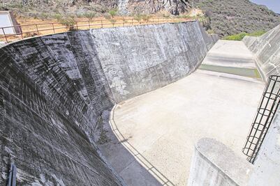 “Presas ya alcanzan el 10% de su capacidad”