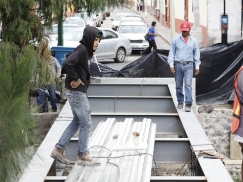 Invierten 19 mdp en obras viales