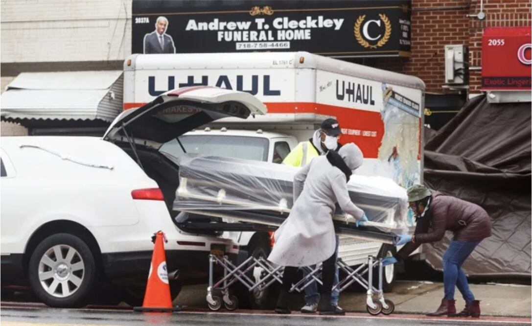 "Abominable", hallazgo de cadáveres en camiones: alcalde de NY