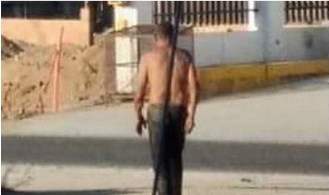 Indigente prende fuego a un perrito vivo y se lo come en Sonora