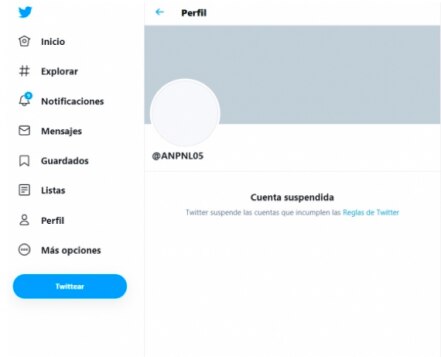 Suspensión de la cuenta de Twitter a Paty Navidad, entre los más espectacular de la semana