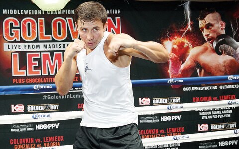 Golovkin va contra el invicto Wade