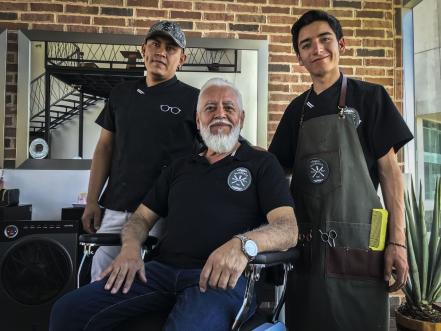La barbería. Negocio convertido en  un “santuario” de hombres