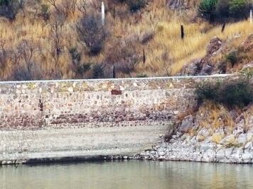 Presas, al 18% de  su capacidad: Sedea