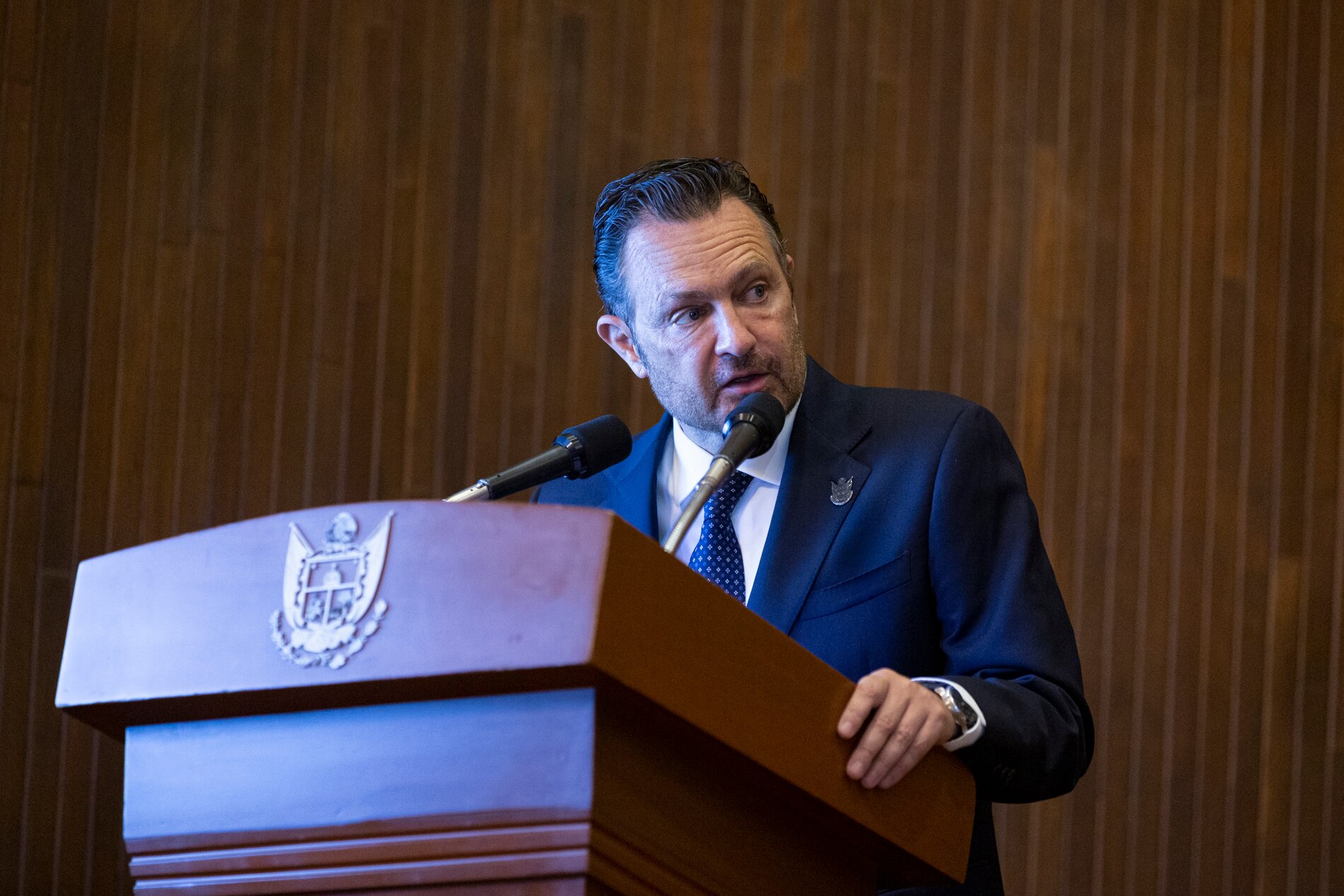 "Estoy enfocado en Querétaro", dice Mauricio Kuri ante destape a la presidencia de la República