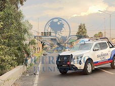 Muere motociclista tras ser arrollado por tráiler en la carretera 57