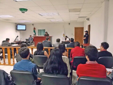 Alistan juzgados en la zona serrana