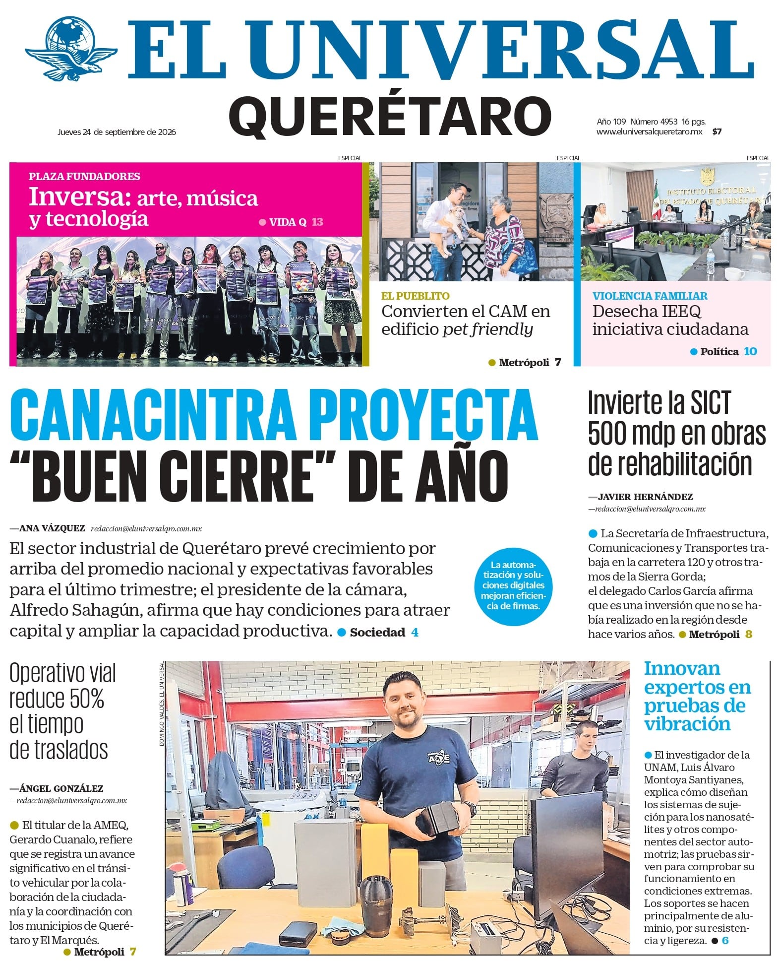 Foto. El Universal Querétaro