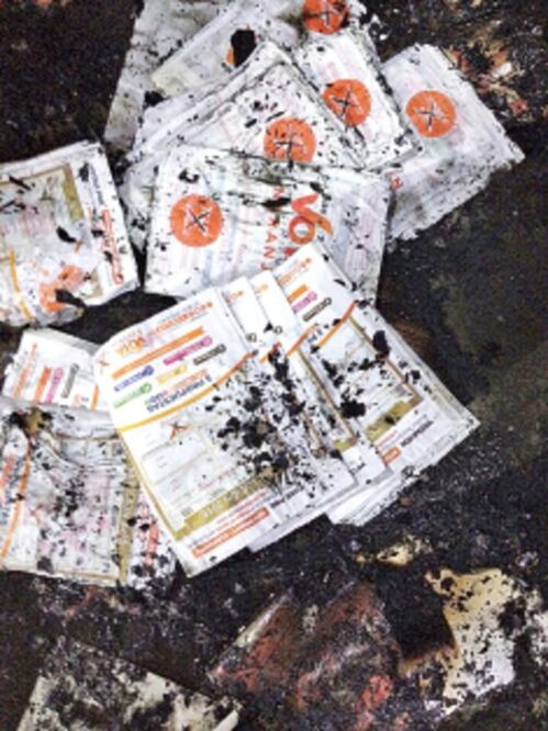 Presentarán denuncia por incendio en oficinas de MC