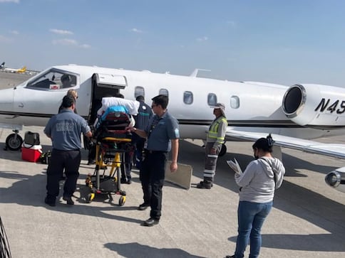 Trasladan a menor de edad de Querétaro a Texas por quemaduras graves por pirotecnia