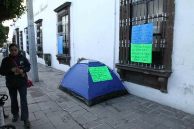 Panista, en huelga de hambre por aspirantes