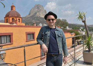 Elijah Wood se pasea en la Peña de Bernal