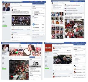 Aprovechan las redes para seguir campañas