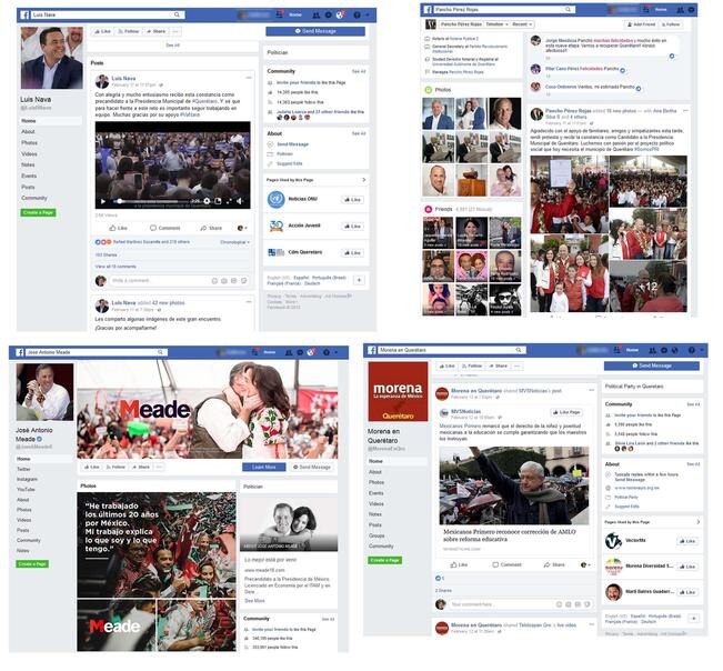 Aprovechan las redes para seguir campañas