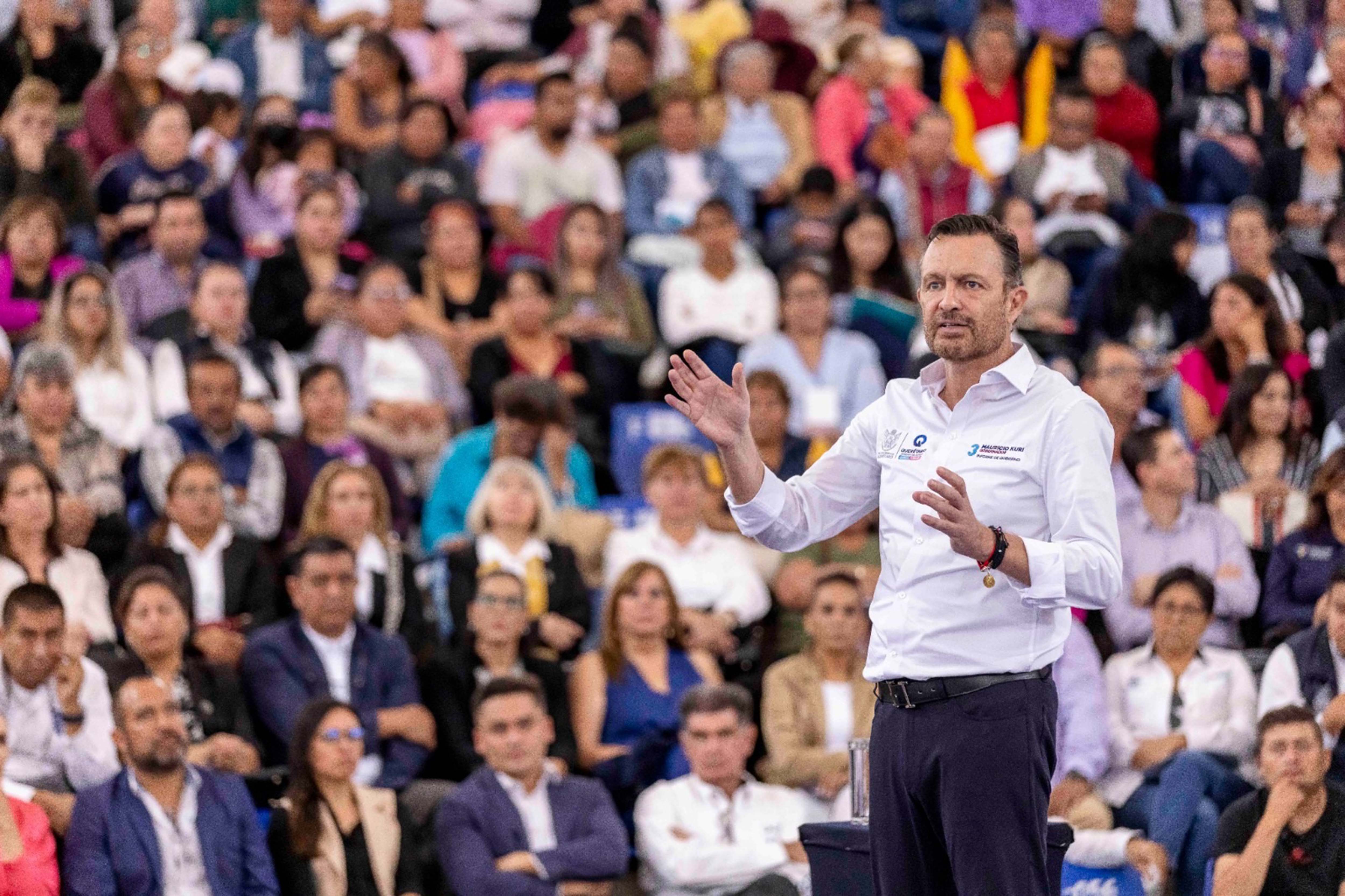 Mauricio Kuri pide a Morena respeto mutuo