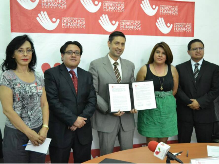 Firman convenio CEDH y CEAD