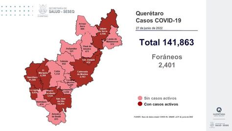 En tres días, Querétaro registra más de 400 nuevos contagios de Covid-19