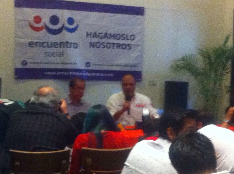 Ratifica líder nacional del PES apoyo a Loyola