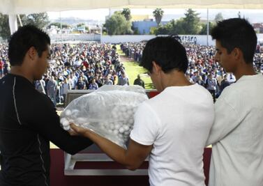 Realizan sorteo para SMN