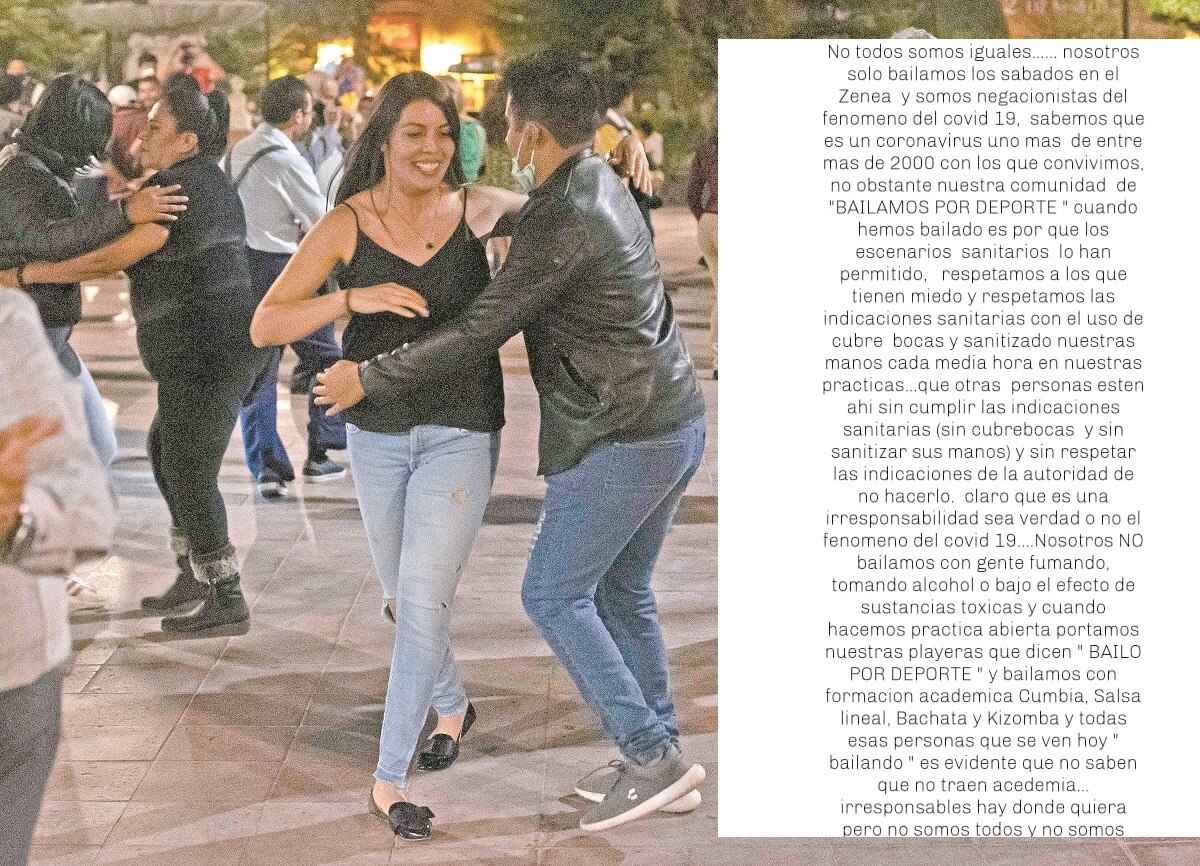 "Respetamos a los que tienen miedo, pero somos 'negacionistas' del Covid-19", afirman salseros